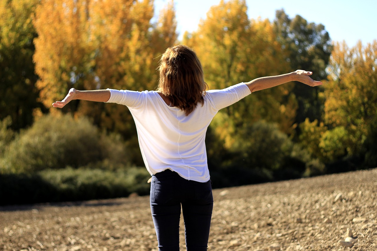 Happiness Joy Nature Open Air Pure Air Breathing